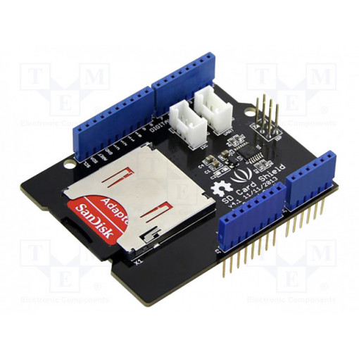 SD CARD SHIELD V4; Arduino shield; SPI; SD,SD Micro; SEEED STUDIO SD CARD SHIELD V4; Arduino shield; SPI; SD,SD Micro; SEEED STUDIO