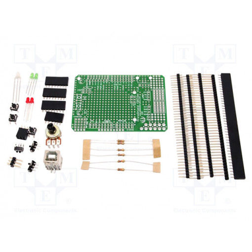 PROTOSHIELD KIT; Prototyping board and set of components; SEEED STUDIO PROTOSHIELD KIT; Prototyping board and set of components; SEEED STUDIO