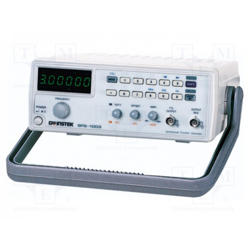 ; Generator: function; Band: ≤3MHz; 6-digit LED; Plug: EU; GW INSTEK