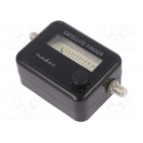 SFIND100BK; Meter: satellite signal strength; 950÷2400MHz; 83dB; 95x50x135mm; 