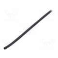 7000098884; Heat shrink sleeve; glueless; 2: 1; 6.4mm; L: 300m; black; 3M 7000098884; Heat shrink sleeve; glueless; 2: 1; 6.4mm; L: 300m; black; 3M