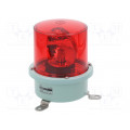 SH1-24-R; Signaller: lighting; rotating light; red; Series: SH1; 24VDC; IP66; QLIGHT