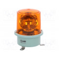 SH2-24-A; Signaller: lighting; rotating light; amber; Series: SH2; 24VDC; QLIGHT