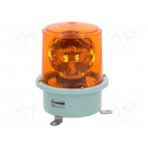 SH2-24-A; Signaller: lighting; rotating light; amber; Series: SH2; 24VDC; QLIGHT