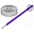 23507; Wire; SiF; stranded; Cu; 1mm2; silicone; violet; -60÷180°C; 500V; HELUKABEL