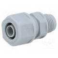 52005810; Straight terminal connector; ØBraid : 10mm; polypropylene; IP54; LAPP KABEL