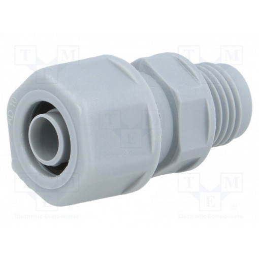52005810; Straight terminal connector; ØBraid : 10mm; polypropylene; IP54; LAPP KABEL