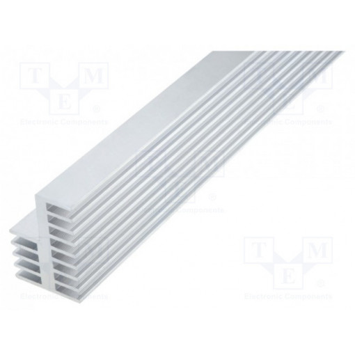 SK 32 1000 AL; Heatsink: extruded; grilled; natural; L: 1000mm; W: 38mm; H: 54mm; FISCHER ELEKTRONIK