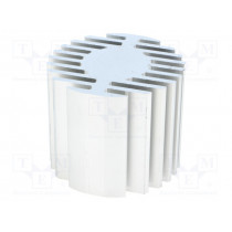 SK57850AL; Heatsink; LED; Ø: 60mm; H: 50mm; FISCHER ELEKTRONIK