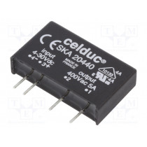 SKA20440; Relay: solid state; SPST-NO; Ucntrl: 4÷30VDC; 5A; 12÷460VAC; CELDUC