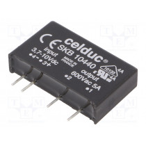 SKB10440; Relay: solid state; SPST-NO; Ucntrl: 3÷10VDC; 5A; 24÷600VAC; CELDUC