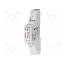 385-15500-100; Electric energy meter; digital; for DIN rail mounting; 45A; 50Hz; CROMPTON - TE CONNECTIVITY