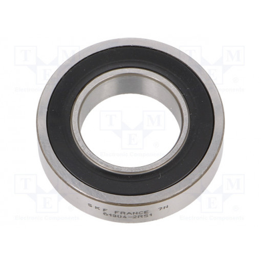 61904-2RS1 SKF; Bearing: single row deep groove ball; Øint: 20mm; Øout: 37mm; SKF