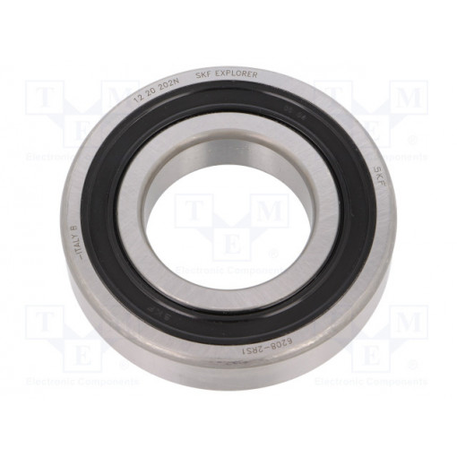 6208-2RS1 SKF; Bearing: single row deep groove ball; Øint: 40mm; Øout: 80mm; SKF