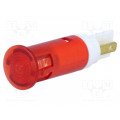 SKGU10027; Indicator: LED; flat; 130VAC; Cutout: Ø10.2mm; Body: red; SIGNAL-CONSTRUCT SKGU10027; Indicator: LED; flat; 130VAC; Cutout: Ø10.2mm; Body: red; SIGNAL-CONSTRUCT