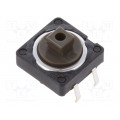 SKHCBGA010; Microswitch TACT; SPST; Pos: 2; 0.05A/12VDC; THT; 2.6N; 12x12x4.3mm; ALPS