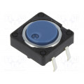 SKHCBKA010; Microswitch TACT; SPST; Pos: 2; 0.05A/12VDC; THT; 0.7N; 12x12x3.5mm; ALPS