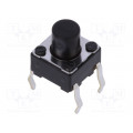 SKHHBVA010; Microswitch TACT; SPST; Pos: 2; 0.05A/12VDC; THT; 1N; 6x6x3.5mm; 7mm; ALPS SKHHBVA010; Microswitch TACT; SPST; Pos: 2; 0.05A/12VDC; THT; 1N; 6x6x3.5mm; 7mm; ALPS