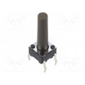 SKHHDJA010; Microswitch TACT; SPST; Pos: 2; 0.05A/12VDC; THT; 1.6N; 6x6x3.5mm; ALPS SKHHDJA010; Microswitch TACT; SPST; Pos: 2; 0.05A/12VDC; THT; 1.6N; 6x6x3.5mm; ALPS