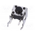 SKHHLMA010; Microswitch TACT; SPST; Pos: 2; 0.05A/12VDC; THT; 1N; 6x6x3.5mm; ALPS SKHHLMA010; Microswitch TACT; SPST; Pos: 2; 0.05A/12VDC; THT; 1N; 6x6x3.5mm; ALPS