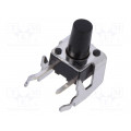 SKHHLQA010; Microswitch TACT; SPST; Pos: 2; 0.05A/12VDC; THT; 1N; 6x6x3.5mm; ALPS SKHHLQA010; Microswitch TACT; SPST; Pos: 2; 0.05A/12VDC; THT; 1N; 6x6x3.5mm; ALPS