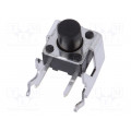 SKHHLUA010; Microswitch TACT; SPST; Pos: 2; 0.05A/12VDC; THT; 1N; 6x6x3.5mm; ALPS SKHHLUA010; Microswitch TACT; SPST; Pos: 2; 0.05A/12VDC; THT; 1N; 6x6x3.5mm; ALPS