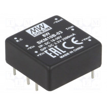 SKM10B-03; Converter: DC/DC; 10W; Uin: 18÷36V; 3.3VDC; Iout: 2500mA; 1