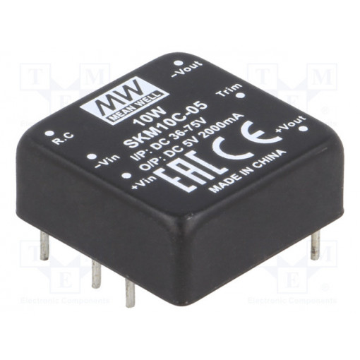 SKM10C-05; Converter: DC/DC; 10W; Uin: 36÷75V; 5VDC; Iout: 2000mA; 1