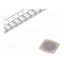 SKRMABE010; Microswitch TACT; SPST; Pos: 2; 0.05A/12VDC; SMT; 2.6N; 0.4mm; round; ALPS