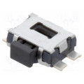 SKSCLDE010; Microswitch TACT; SPST; Pos: 2; 0.05A/12VDC; SMT; 1.6N; 1.75mm; ALPS