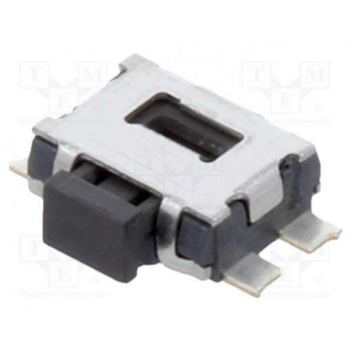 SKSCLDE010; Microswitch TACT; SPST; Pos: 2; 0.05A/12VDC; SMT; 1.6N; 1.75mm; ALPS