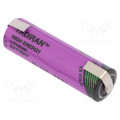 SL-560/T; Battery: lithium (LTC); 3.6V; AA; soldering lugs; Ø14.7x50.5mm; TADIRAN
