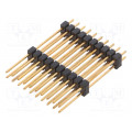 SL 14 187 20 G; Pin header; pin strips; male; PIN: 20; straight; 2.54mm; THT; 2x10; FISCHER ELEKTRONIK SL 14 187 20 G; Pin header; pin strips; male; PIN: 20; straight; 2.54mm; THT; 2x10; FISCHER ELEKTRONIK