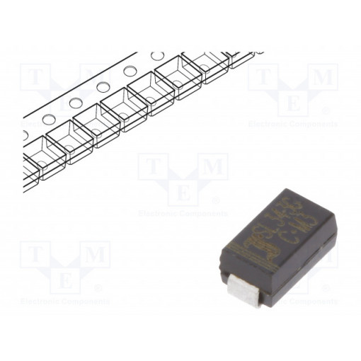 SL34SMA-3G; Diode: Schottky rectifying; SMD; 40V; 3A; SMA; Package: reel,tape; DIOTEC SEMICONDUCTOR