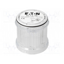 SL7-L-W; Signaller: lighting; bulb BA15D; white; Usup: 0÷250VDC; IP66; EATON ELECTRIC