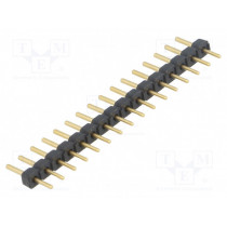 SL 7 16 G; Pin header; pin strips; male; PIN: 16; straight; 2.54mm; THT; 1x16; FISCHER ELEKTRONIK