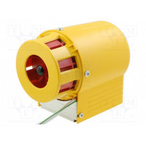 SLD-0002; Signaller: sound; siren; 230VAC; 230VDC; 127dB; Series: Super M; KLAXON SIGNALS