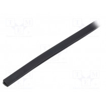 800-00004; Hole and edge shield; PVC; L: 75m; black; -65÷105°C; flexible; HELLERMANNTYTON 800-00004; Hole and edge shield; PVC; L: 75m; black; -65÷105°C; flexible; HELLERMANNTYTON