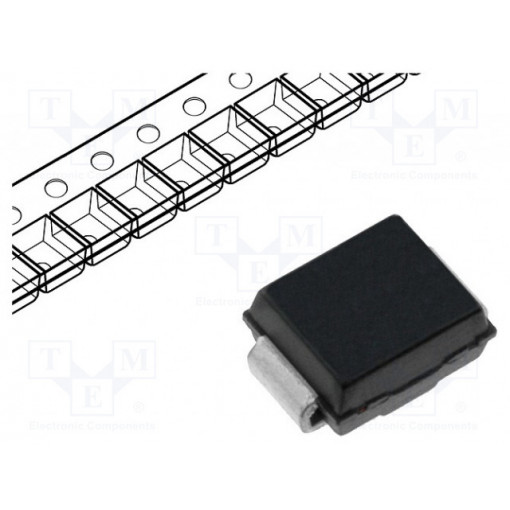 SMBJ14CA-13-F; Diode: transil; 600W; 15.6÷17.9V; 25.8A; bidirectional; SMB; DIODES INCORPORATED