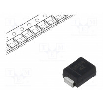 SMBJ5.0A-13-F; Diode: transil; 600W; 6.4÷7.23V; 65.2A; unidirectional; SMB; DIODES INCORPORATED