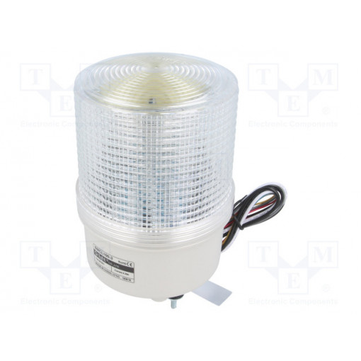 SMCL100-3-24-RAG; Signaller: lighting; continuous light,blinking light; 24VDC; QLIGHT