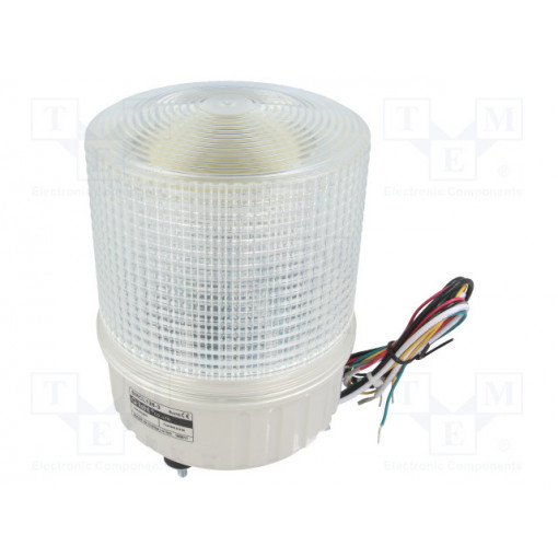 SMCL125-3-24-RAG; Signaller: lighting; continuous light,blinking light; 24VDC; QLIGHT