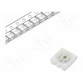 SMD-LX5050RGB-TR; LED; SMD; 5050; RGB; 5x5x1.5mm; 120°; 5V; 5mA; Lens: transparent; LUMEX