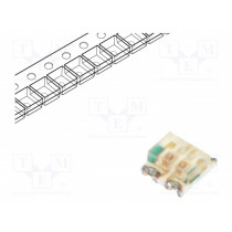 SML-LX0606YGC-TR; LED; SMD; 0606; yellow/green; 1.5x1.6x0.7mm; 150°; 2.1÷2.2V; 30mA; LUMEX SML-LX0606YGC-TR; LED; SMD; 0606; yellow/green; 1.5x1.6x0.7mm; 150°; 2.1÷2.2V; 30mA; LUMEX