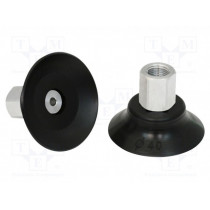 PFYN-40-NBR-55-G1/8-IG; Suction cup; Nitrile rubber NBR; 40mm; Mounting: G1/8-IG; 13.5g; SCHMALZ