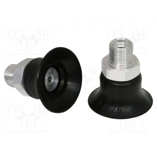 PFYN-25-NBR-55-G1/8-AG; Suction cup; Nitrile rubber NBR; 25mm; Mounting: G1/8-AG; 7.2g; SCHMALZ