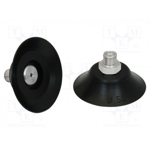 PFYN-50-NBR-55-G1/8-AG; Suction cup; Nitrile rubber NBR; 50mm; Mounting: G1/8-AG; 15.3g; SCHMALZ