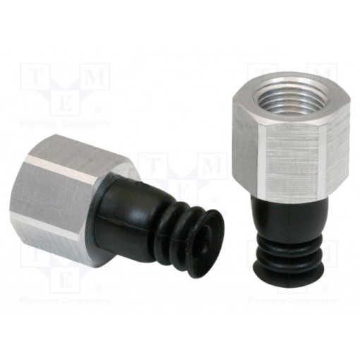 FSG-9-NBR-55-G1/8-IG; Suction cup; Nitrile rubber NBR; 9mm; Mounting: G1/8-IG; 4.9g; SCHMALZ