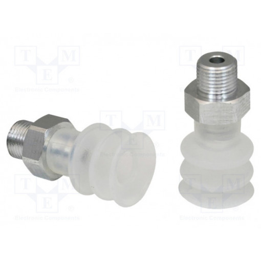 FSG-18-SI-55-G1/8-AG; Suction cup; Silicone SI; 18mm; Mounting: G1/8-AG; Man.series: FSG; SCHMALZ