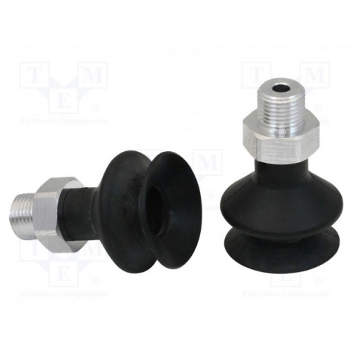 FSGA-25-NBR-55-G1/8-AG; Suction cup; Nitrile rubber NBR; 25mm; Mounting: G1/8-AG; 6.4g; SCHMALZ